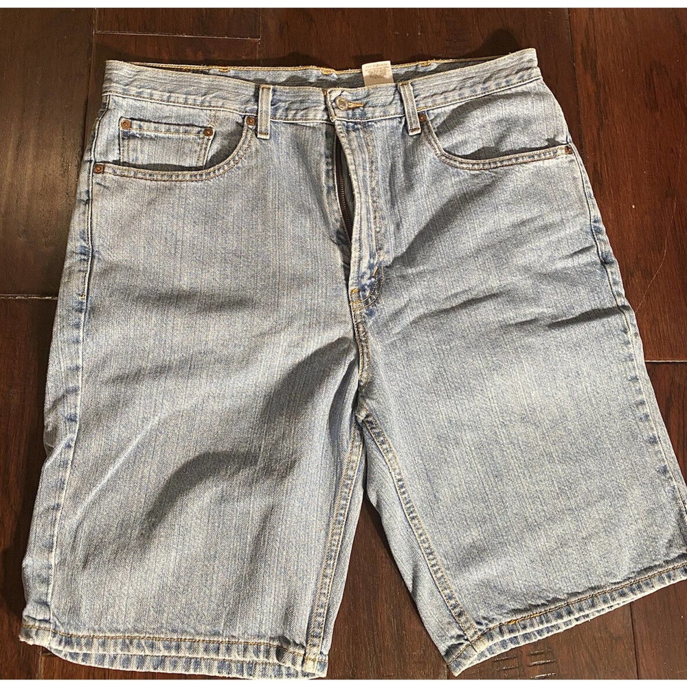 Levi's 505 Men's Blue Jean Shorts Size 38 (tag 38)